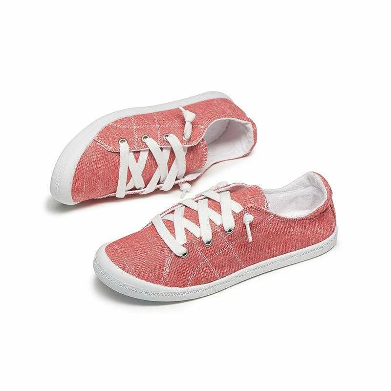 Nuheel® Women's Low Top Canvas Sneakers Slip On Soft Casual Shoes White Stripe Tie Dye Fashion Sneakers For Women 12 Nuheel® Women's Low Top Canvas Sneakers Slip On Soft Casual Shoes White Stripe Tie Dye Fashion Sneakers For Women