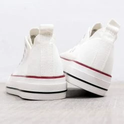 Nuheel Woman Womens Canvas Sneakers Slip Casual Shoes