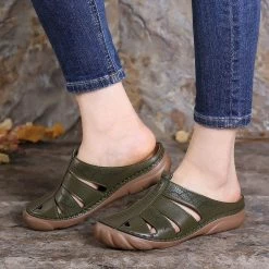 Nuheel® Clogs For Womens Sandals Ladies Mule Clogs Slippers Shoes Summer Woman