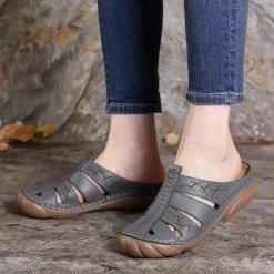 Nuheel® Clogs For Womens Sandals Ladies Mule Clogs Slippers Shoes Summer Woman