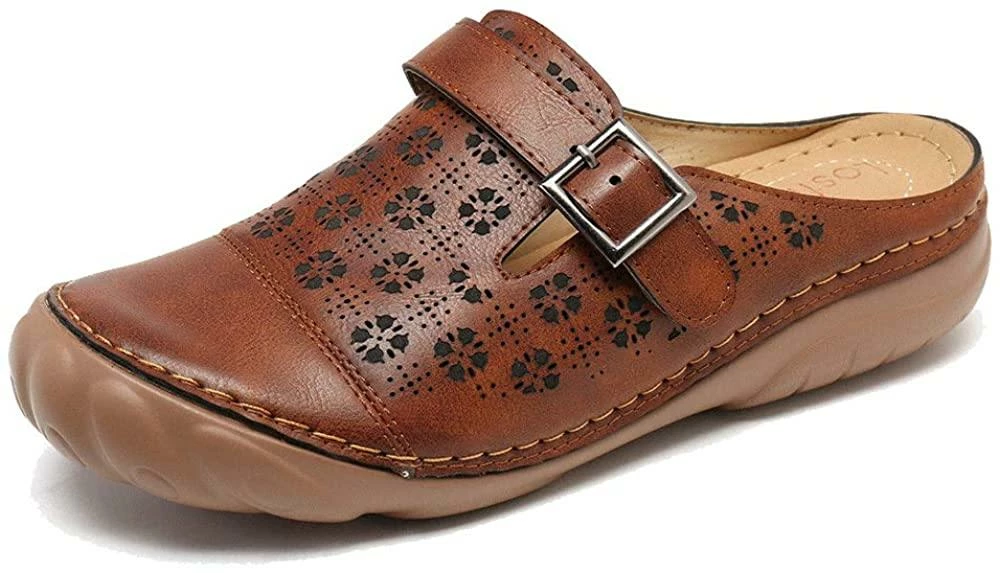 Nuheel® Clogs For Womens Summer Sandals Ladies Mule Clogs Backless Slippers Woman 3 Nuheel® Clogs For Womens Summer Sandals Ladies Mule Clogs Backless Slippers Woman