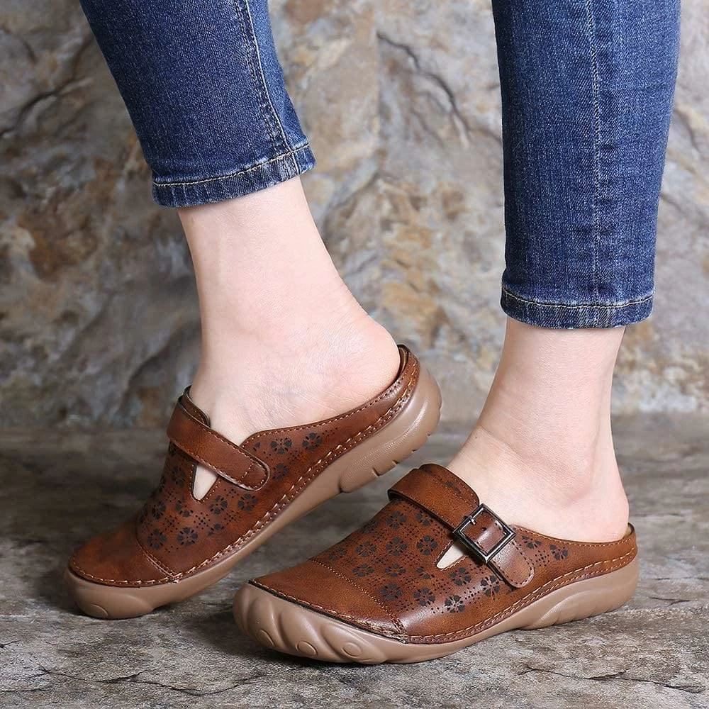 Nuheel® Clogs For Womens Summer Sandals Ladies Mule Clogs Backless Slippers Woman 8 Nuheel® Clogs For Womens Summer Sandals Ladies Mule Clogs Backless Slippers Woman