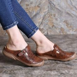 Nuheel® Clogs For Womens Summer Sandals Ladies Mule Clogs Backless Slippers Woman 36 Nuheel® Clogs For Womens Summer Sandals Ladies Mule Clogs Backless Slippers Woman