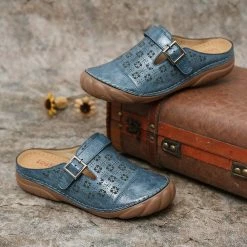 Nuheel® Clogs For Womens Summer Sandals Ladies Mule Clogs Backless Slippers Woman 40 Nuheel® Clogs For Womens Summer Sandals Ladies Mule Clogs Backless Slippers Woman