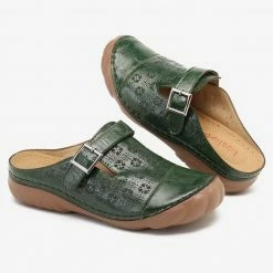 Nuheel® Clogs For Womens Summer Sandals Ladies Mule Clogs Backless Slippers Woman 52 Nuheel® Clogs For Womens Summer Sandals Ladies Mule Clogs Backless Slippers Woman