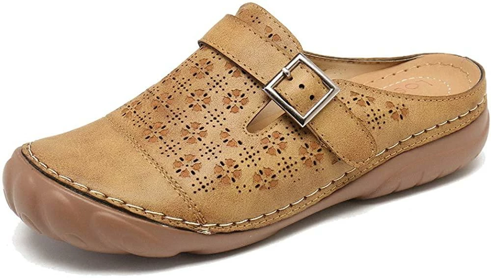 Nuheel® Clogs For Womens Summer Sandals Ladies Mule Clogs Backless Slippers Woman 17 Nuheel® Clogs For Womens Summer Sandals Ladies Mule Clogs Backless Slippers Woman