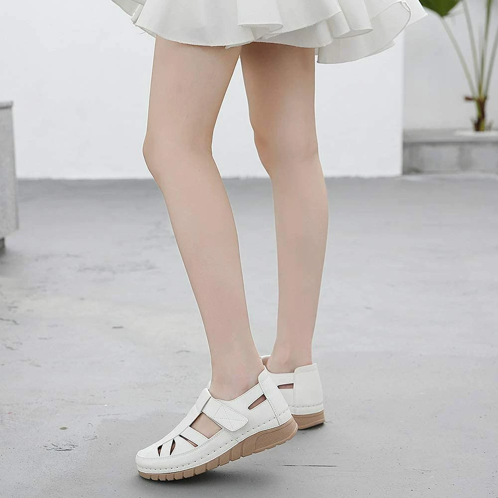 Nuheel® Sandals For Women Summer Platform Wedge Thong Sandals Close Toe Sandals Woman 9 Nuheel® Sandals For Women Summer Platform Wedge Thong Sandals Close Toe Sandals Woman