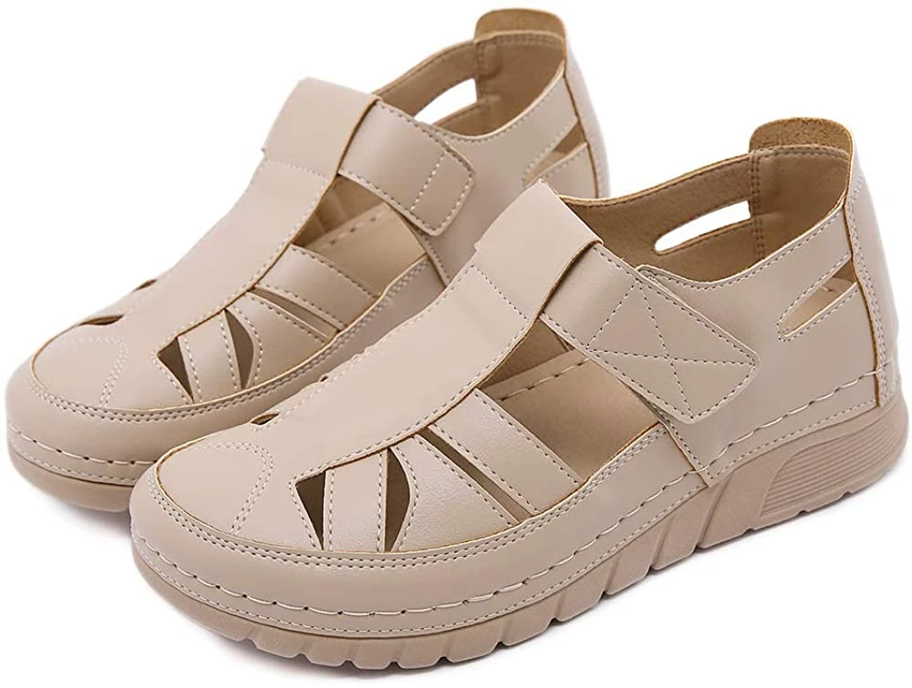 Nuheel® Sandals For Women Summer Platform Wedge Thong Sandals Close Toe Sandals Woman 12 Nuheel® Sandals For Women Summer Platform Wedge Thong Sandals Close Toe Sandals Woman