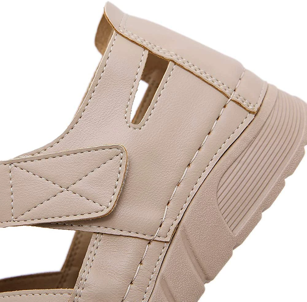 Nuheel® Sandals For Women Summer Platform Wedge Thong Sandals Close Toe Sandals Woman 14 Nuheel® Sandals For Women Summer Platform Wedge Thong Sandals Close Toe Sandals Woman