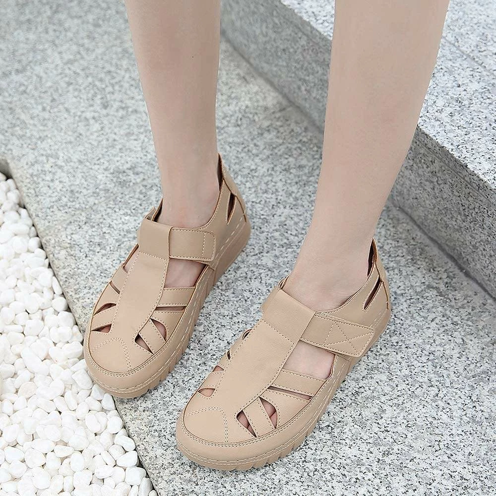 Nuheel® Sandals For Women Summer Platform Wedge Thong Sandals Close Toe Sandals Woman 16 Nuheel® Sandals For Women Summer Platform Wedge Thong Sandals Close Toe Sandals Woman