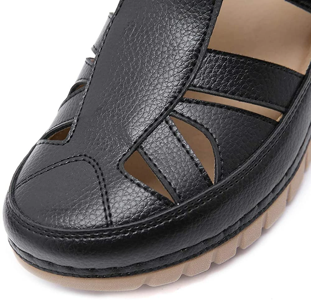 Nuheel® Sandals For Women Summer Platform Wedge Thong Sandals Close Toe Sandals Woman 19 Nuheel® Sandals For Women Summer Platform Wedge Thong Sandals Close Toe Sandals Woman