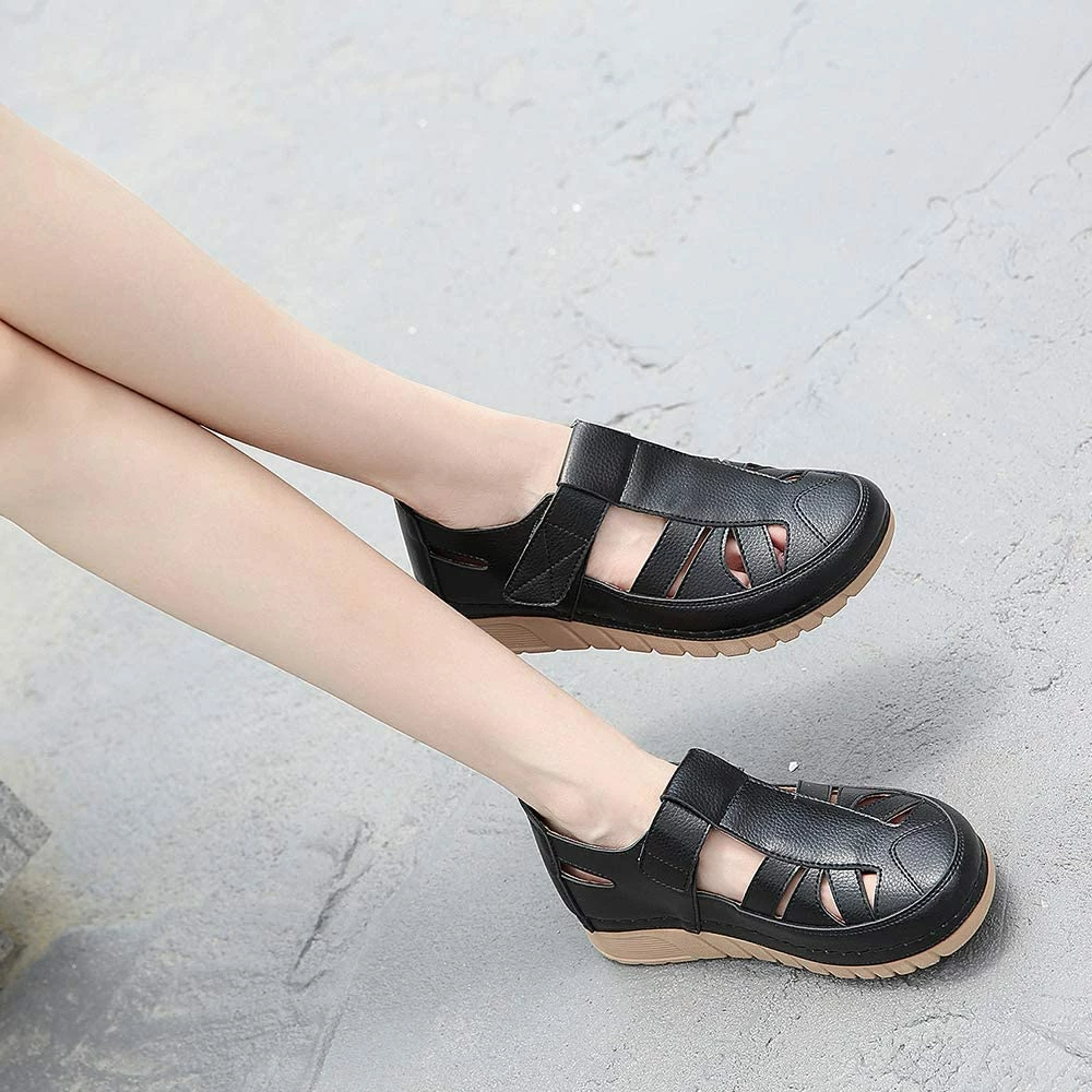 Nuheel® Sandals For Women Summer Platform Wedge Thong Sandals Close Toe Sandals Woman 22 Nuheel® Sandals For Women Summer Platform Wedge Thong Sandals Close Toe Sandals Woman