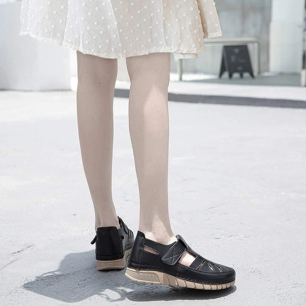 Nuheel® Sandals For Women Summer Platform Wedge Thong Sandals Close Toe Sandals Woman 23 Nuheel® Sandals For Women Summer Platform Wedge Thong Sandals Close Toe Sandals Woman