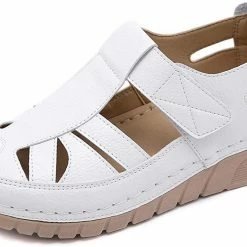 Nuheel® Sandals For Women Summer Platform Wedge Thong Sandals Close Toe Sandals Woman