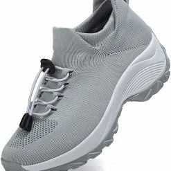 Nuheel® Woman Womens Slip On Walking Shoes Arch Support Sock Sneakers Comfy Nursing Shoes 110 Nuheel® Woman Womens Slip On Walking Shoes Arch Support Sock Sneakers Comfy Nursing Shoes