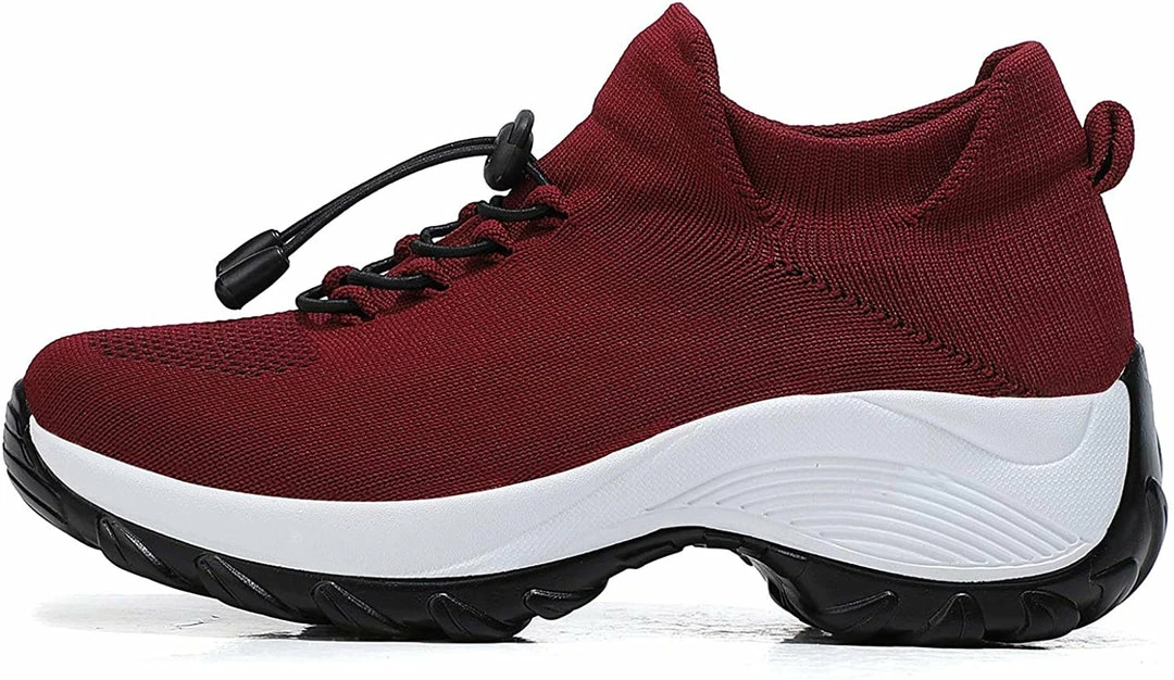 Nuheel® Woman Womens Slip On Walking Shoes Arch Support Sock Sneakers Comfy Nursing Shoes 18 Nuheel® Woman Womens Slip On Walking Shoes Arch Support Sock Sneakers Comfy Nursing Shoes