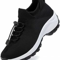 Nuheel® Woman Womens Slip On Walking Shoes Arch Support Sock Sneakers Comfy Nursing Shoes 92 Nuheel® Woman Womens Slip On Walking Shoes Arch Support Sock Sneakers Comfy Nursing Shoes