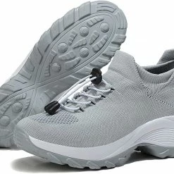 Nuheel® Woman Womens Slip On Walking Shoes Arch Support Sock Sneakers Comfy Nursing Shoes 108 Nuheel® Woman Womens Slip On Walking Shoes Arch Support Sock Sneakers Comfy Nursing Shoes