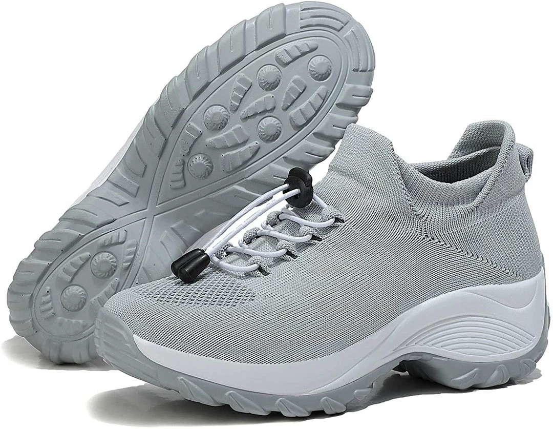 Nuheel® Woman Womens Slip On Walking Shoes Arch Support Sock Sneakers Comfy Nursing Shoes 53 Nuheel® Woman Womens Slip On Walking Shoes Arch Support Sock Sneakers Comfy Nursing Shoes