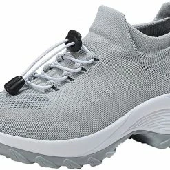 Nuheel® Woman Womens Slip On Walking Shoes Arch Support Sock Sneakers Comfy Nursing Shoes 107 Nuheel® Woman Womens Slip On Walking Shoes Arch Support Sock Sneakers Comfy Nursing Shoes