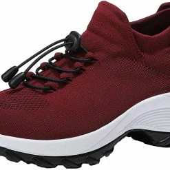 Nuheel® Woman Womens Slip On Walking Shoes Arch Support Sock Sneakers Comfy Nursing Shoes 65 Nuheel® Woman Womens Slip On Walking Shoes Arch Support Sock Sneakers Comfy Nursing Shoes