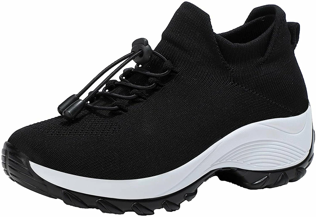 Nuheel® Woman Womens Slip On Walking Shoes Arch Support Sock Sneakers Comfy Nursing Shoes 31 Nuheel® Woman Womens Slip On Walking Shoes Arch Support Sock Sneakers Comfy Nursing Shoes