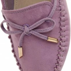 Nuheel® NUHEEL Flats Loafers Shoes For Women Classic Handsewn Suede Leather Anti-Slip