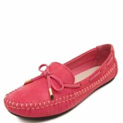 Nuheel® NUHEEL Flats Loafers Shoes For Women Classic Handsewn Suede Leather Anti-Slip