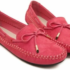 Nuheel® NUHEEL Flats Loafers Shoes For Women Classic Handsewn Suede Leather Anti-Slip