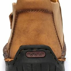 Nuheel® Mens Retro Hand Stitched Lace Up Casual Shoes Flat Loafers Flats Oxford Shoes Man