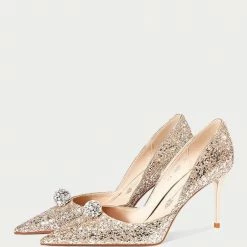 Nuheel White Veil Wedding Shoes Golden Rhinestone Thin Heel Bridesmaid Shoes 10 Nuheel White Veil Wedding Shoes Golden Rhinestone Thin Heel Bridesmaid Shoes