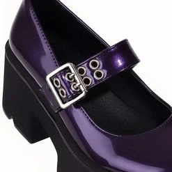 Nuheel® Gothic Platform Lolita Shoes Women's Chunky High Heel Platform Ankle Strap Pumps Woman 49 Nuheel® Gothic Platform Lolita Shoes Women's Chunky High Heel Platform Ankle Strap Pumps Woman