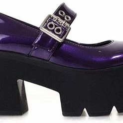 Nuheel® Gothic Platform Lolita Shoes Women's Chunky High Heel Platform Ankle Strap Pumps Woman