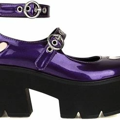 Nuheel® Gothic Platform Lolita Shoes Women's Chunky High Heel Platform Ankle Strap Pumps Woman 53 Nuheel® Gothic Platform Lolita Shoes Women's Chunky High Heel Platform Ankle Strap Pumps Woman