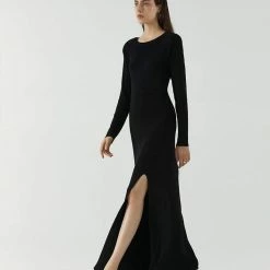 Nuheel® Nuheel Leather Black Heels Metal Chain Stilettos Nude Heels 11