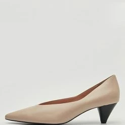 Nuheel® Nuheel Simple Sheepskin Mary Jane Designers Shoes Blue Heels Pump 11