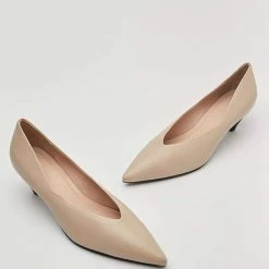 Nuheel® Nuheel Simple Sheepskin Mary Jane Designers Shoes Blue Heels Pump 11