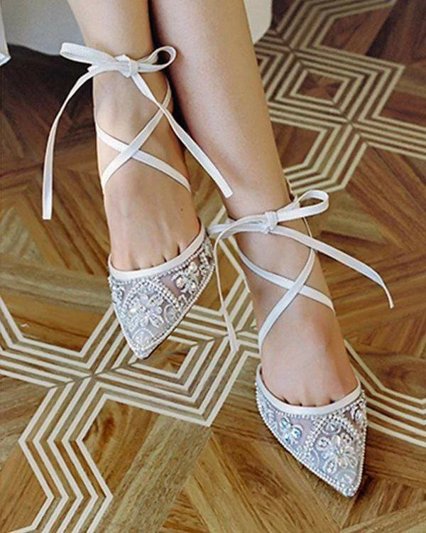 Nuheel® Nuheel Lace Bridal Shoes Rhinestone Wedding Shoes For Bride Strappy Heels 12 7 Nuheel® Nuheel Lace Bridal Shoes Rhinestone Wedding Shoes For Bride Strappy Heels 12