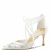 Nuheel® Nuheel Leather Bridal Shoes Rhinestone Wedding Shoes For Bride Strappy Heels 12 2 Nuheel® Nuheel Leather Bridal Shoes Rhinestone Wedding Shoes For Bride Strappy Heels 12