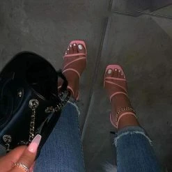 Nuheel® Nuheel Women's Plus Size Heeled Sandals Versatile Open-toe High Heel