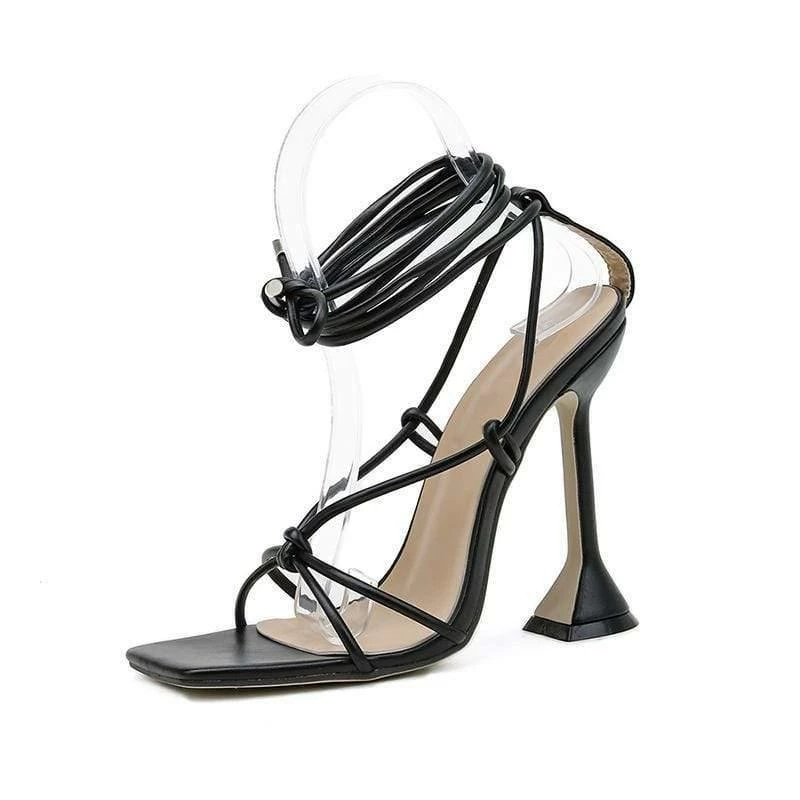 Nuheel® Woman Women Shoes Sandals Sexy Summer Party Dress Cross Strap Lace-up Pumps 6 Nuheel® Woman Women Shoes Sandals Sexy Summer Party Dress Cross Strap Lace-up Pumps