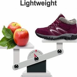 Nuheel® Womens Hiking Shoes Warm Fur Lined Snow Boots Sneakers Trainers Woman