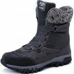 Nuheel® Hiking Trekking Boots For Women Lace Up Lightweight Trekking Walking Sneakers