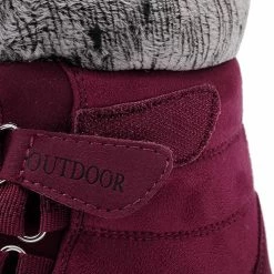 Nuheel® Hiking Trekking Boots For Women Lace Up Lightweight Trekking Walking Sneakers