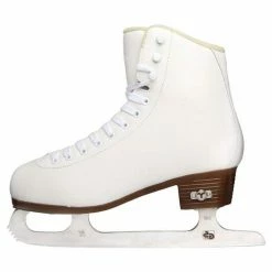 Nuheel® Nuheel Leather Children'S Men'S Skate Shoes Women'S Ice Skates Beginner Figure Skates Stainless Steel Blade Size: Children 11C- Man 10 Woman