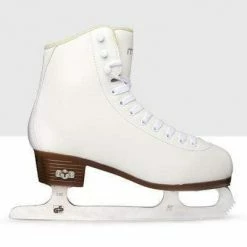 Nuheel® Nuheel Leather Children'S Men'S Skate Shoes Women'S Ice Skates Beginner Figure Skates Stainless Steel Blade Size: Children 11C- Man 10 Woman