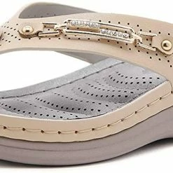 Nuheel® Woman Wedge Sandals For Women Clip Toe Platform Flip Flops Summer Boho Beach Sandals 44 Nuheel® Woman Wedge Sandals For Women Clip Toe Platform Flip Flops Summer Boho Beach Sandals