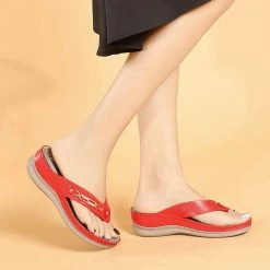 Nuheel® Woman Wedge Sandals For Women Clip Toe Platform Flip Flops Summer Boho Beach Sandals 35 Nuheel® Woman Wedge Sandals For Women Clip Toe Platform Flip Flops Summer Boho Beach Sandals