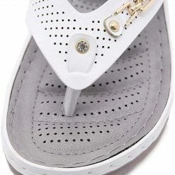 Nuheel® Woman Wedge Sandals For Women Clip Toe Platform Flip Flops Summer Boho Beach Sandals 39 Nuheel® Woman Wedge Sandals For Women Clip Toe Platform Flip Flops Summer Boho Beach Sandals