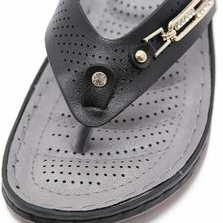 Nuheel® Woman Wedge Sandals For Women Clip Toe Platform Flip Flops Summer Boho Beach Sandals 53 Nuheel® Woman Wedge Sandals For Women Clip Toe Platform Flip Flops Summer Boho Beach Sandals